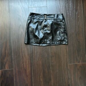 Forever 21 leather skirt